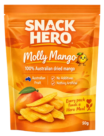 SNACK HERO - Molly Mango Dried Fruit Packs